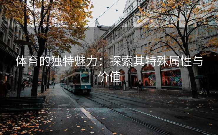 体育的独特魅力：探索其特殊属性与价值