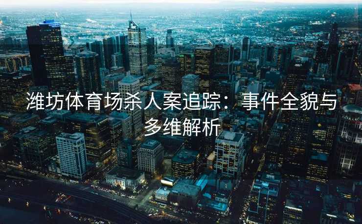 潍坊体育场杀人案追踪：事件全貌与多维解析