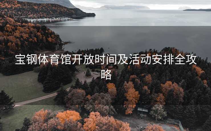 宝钢体育馆开放时间及活动安排全攻略