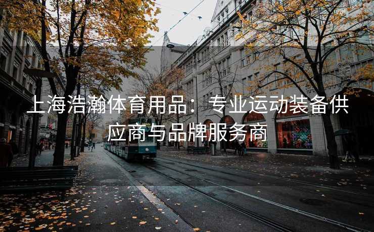 上海浩瀚体育用品：专业运动装备供应商与品牌服务商