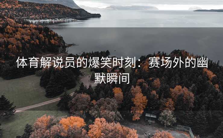 体育解说员的爆笑时刻：赛场外的幽默瞬间