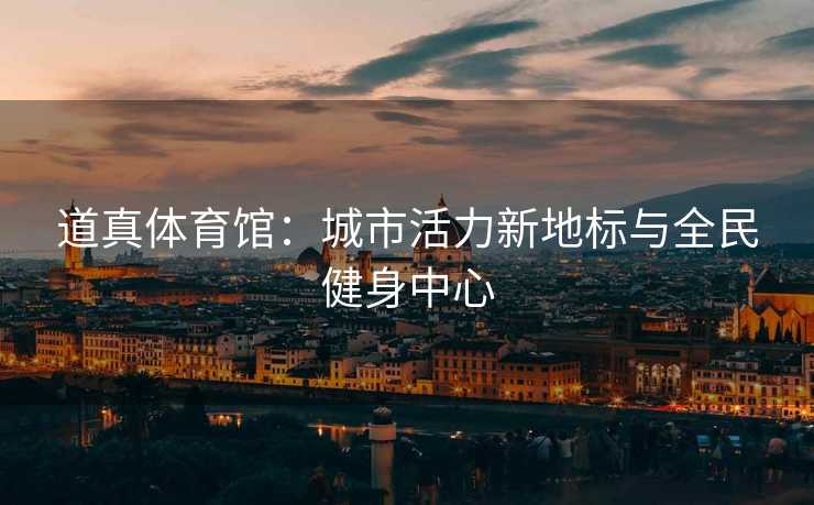 道真体育馆：城市活力新地标与全民健身中心