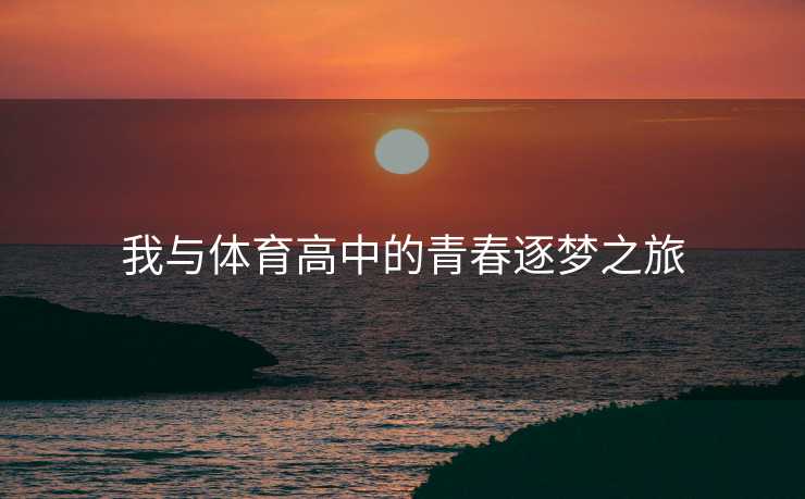 我与体育高中的青春逐梦之旅
