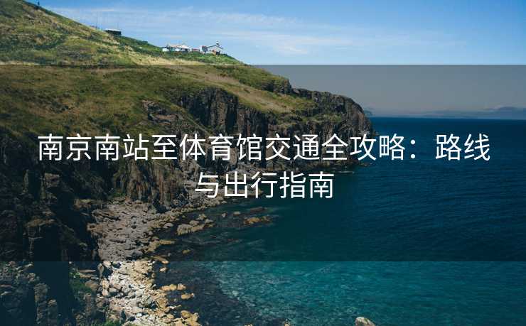 南京南站至体育馆交通全攻略：路线与出行指南