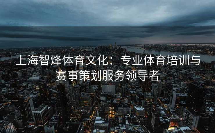 上海智烽体育文化：专业体育培训与赛事策划服务领导者