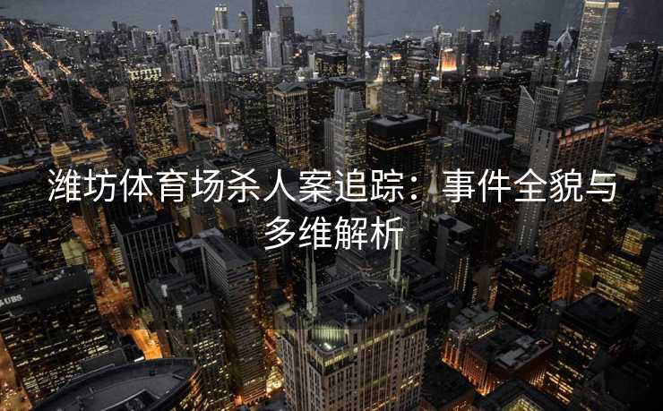 潍坊体育场杀人案追踪：事件全貌与多维解析