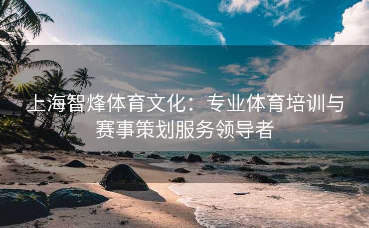 上海智烽体育文化：专业体育培训与赛事策划服务领导者