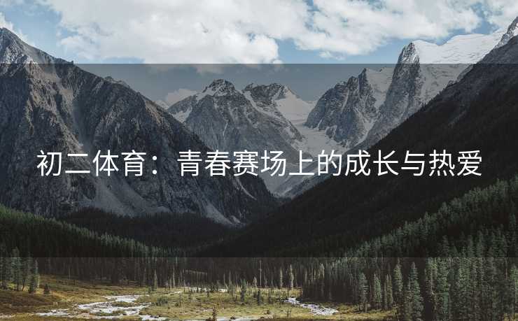 初二体育：青春赛场上的成长与热爱
