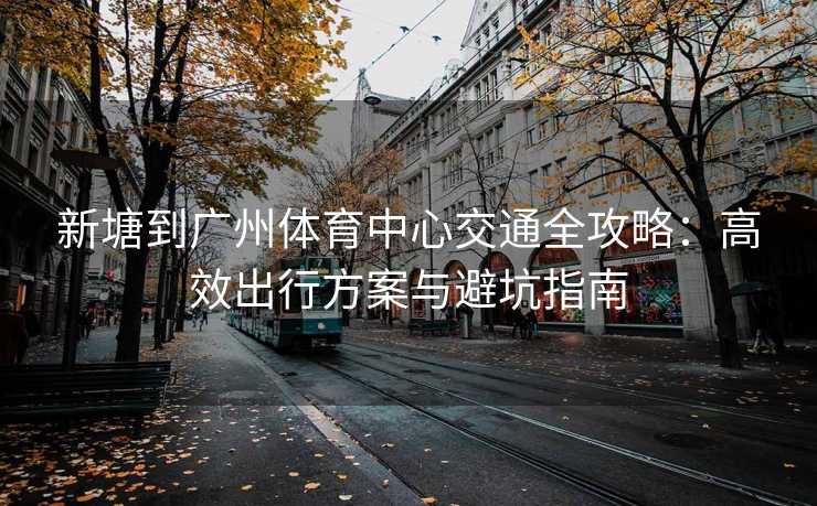 新塘到广州体育中心交通全攻略：高效出行方案与避坑指南